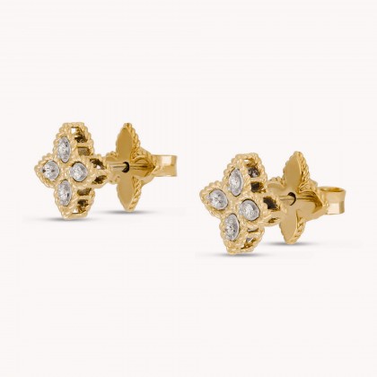 Princess Flower | Diamond Earrings