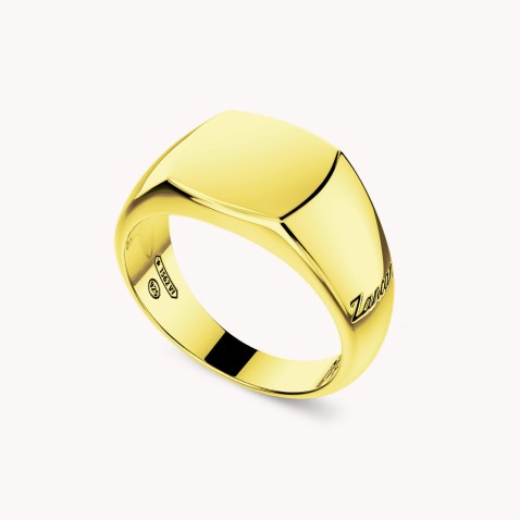 Men's gold ring