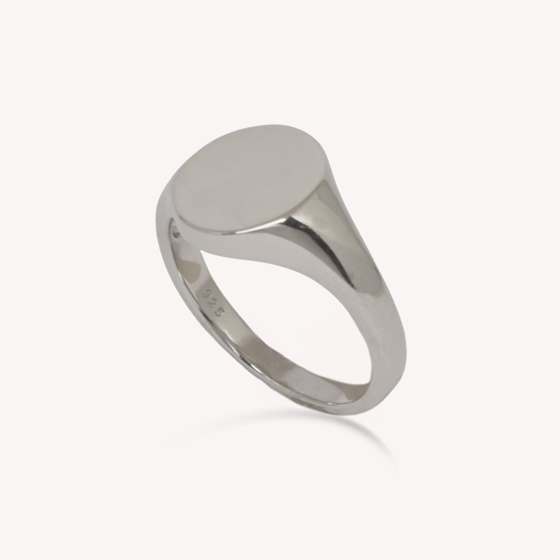 Oval Signet Ring