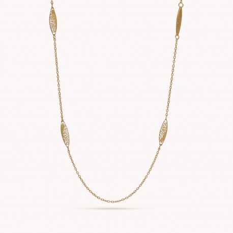 Filigree Gold Necklace
