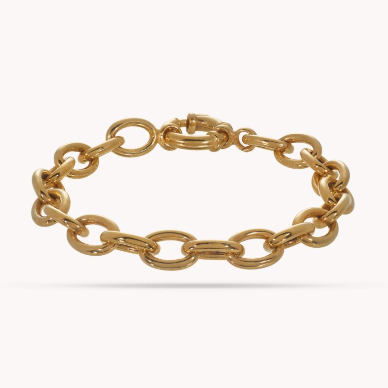 Gold-plated Silver Mother Bracelet