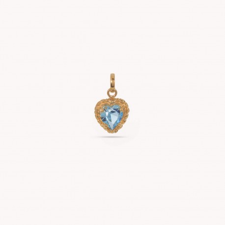 Gold-plated Silver Child Charm