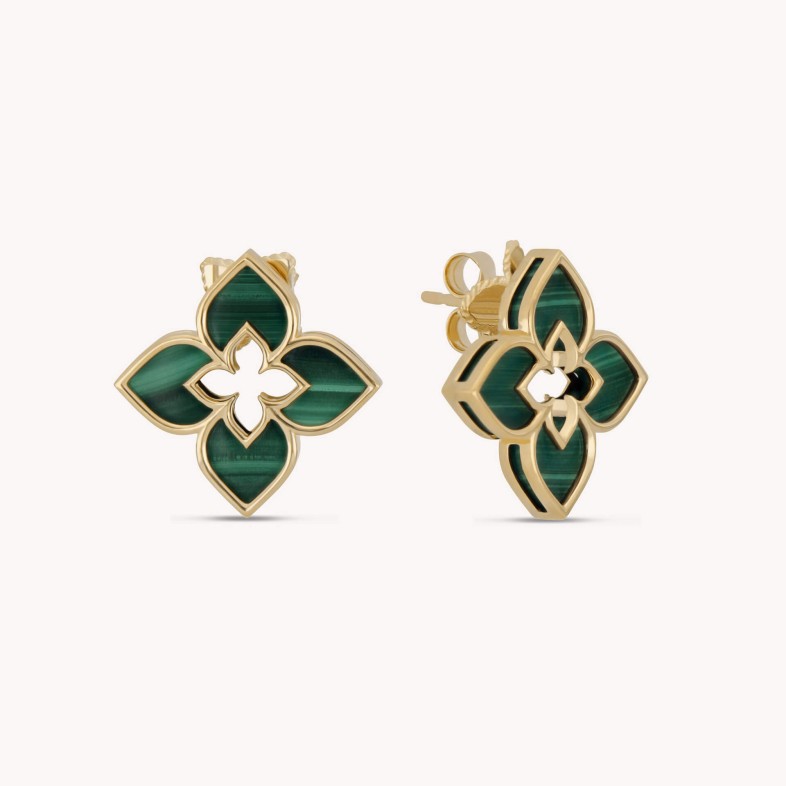 Venetian Princess | Malachite Earrings