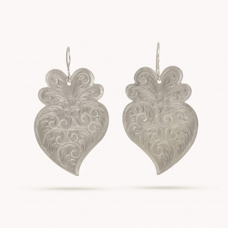 Cinzel | Heart Earrings
