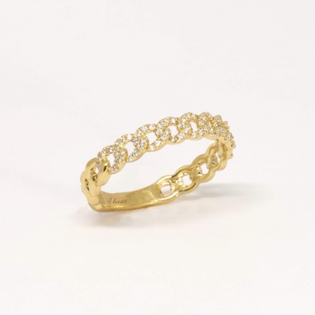 Diamond Gold Band ring