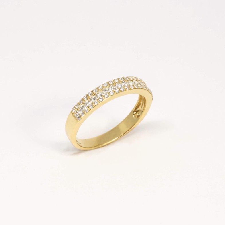 Diamond Gold Band ring