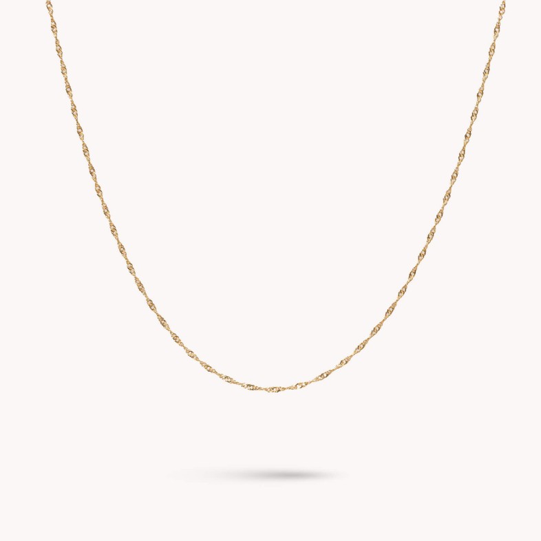 Gold Twisted Rope Chain