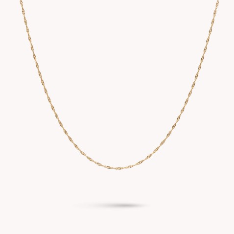 Gold Twisted Rope Chain