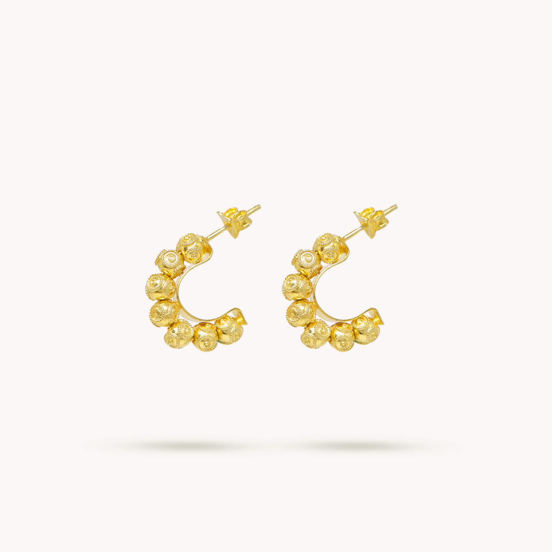 Minhota | Viana bead Earrings S - 5mm