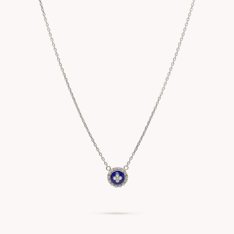 Portuguese Roses | Enamel Necklace M